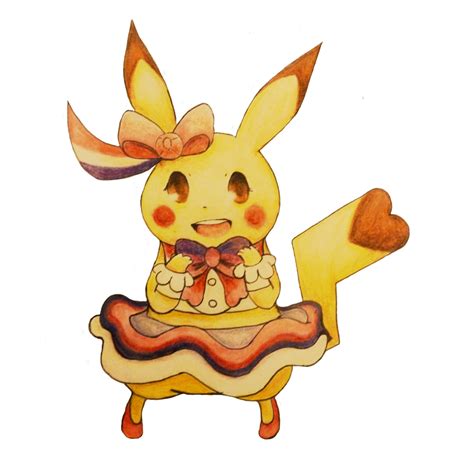 Idol Pikachu By Larkosan On Deviantart