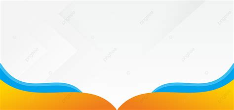 White Background With Orange And Blue Wavy Color Vector, White ...