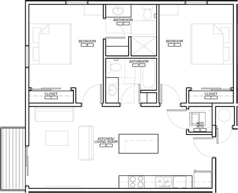 Floor Plans | Antelope Tower | Lincoln, Nebraska