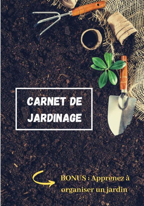 Buy Carnet de Jardinage Cahier de fiches à remplir Cadeau à offrir à