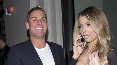 Shane Warne And New Girlfriend Emily Sears Go Out For Dinner Photos Au — Australia’s