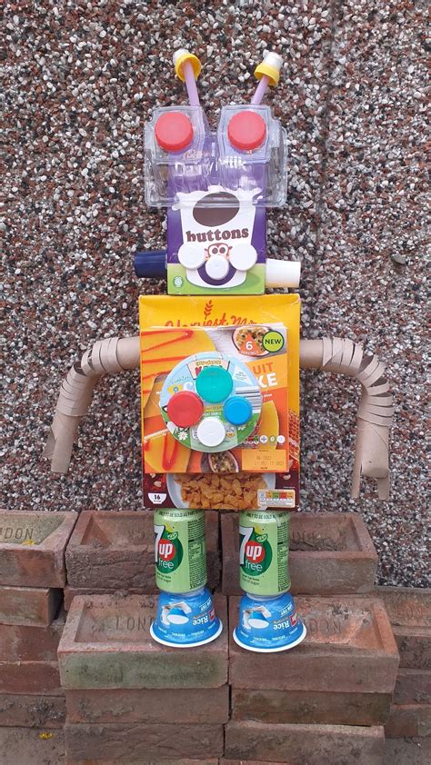 Recycled Robot For Kids