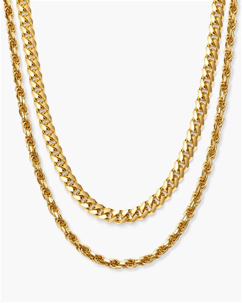 gold rope chains  men jaxxon