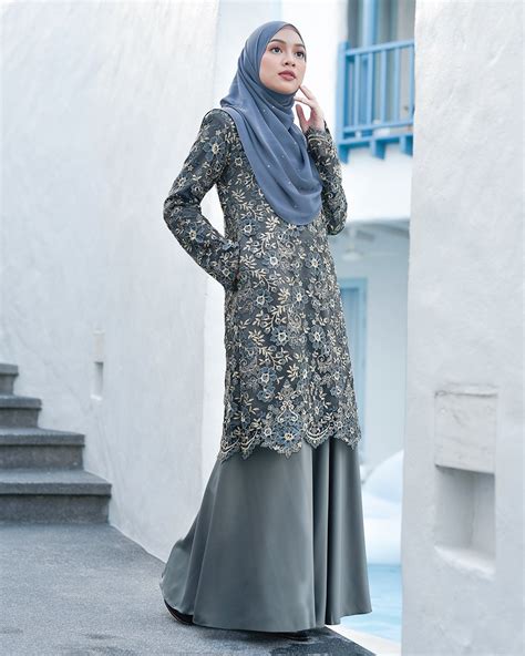 Kurung Moden Lace Terkini Baju Kurung Moden Lace Prices And