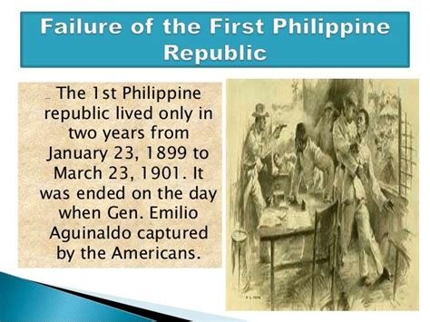 The First Philippines Republic And The Filipinoamerican War