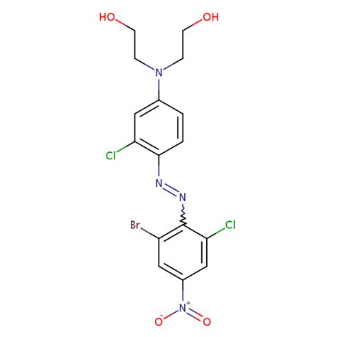 Ethanol 2 2 4 2 Bromo 6 Chloro 4 Nitrophenyl Azo 3 Chlorophenyl