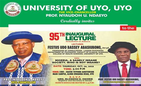 University Of Uyo University Of Uyo Visionto Be A Centre Of Academic