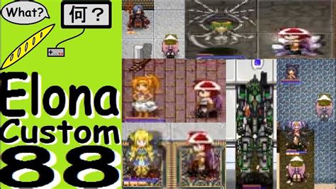 Lets Play In Japanese Elona Custom 88 Gublub The Demigod