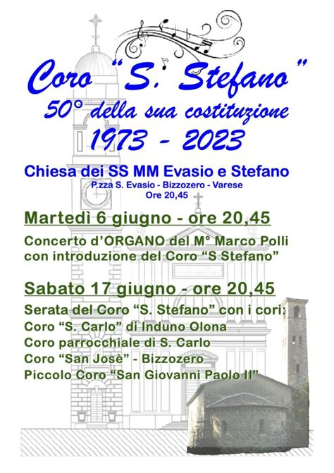 Coro Santo Stefano Bizzozero Comunità Pastorale Beato don Carlo