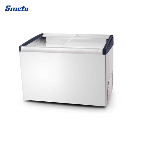 Smeta Oem Chest Deep Display Commercial Countertop Ice Cream Freezer