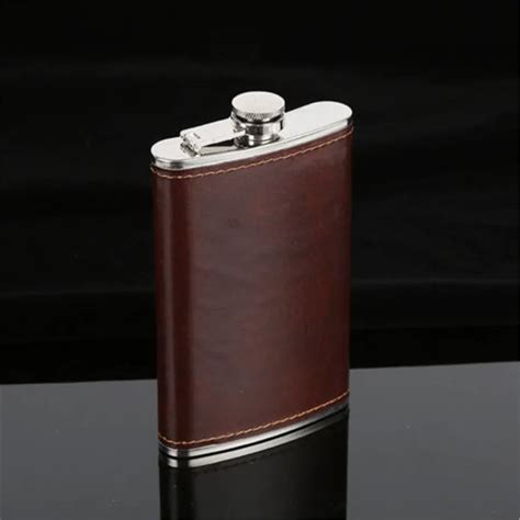 Stainless Steel Pocket Drink Whisky Flasks Alcohol Engraved Gift Steel ...