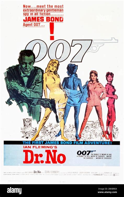 James Bond Sean Connery Poster High Resolution Stock Photography and ...