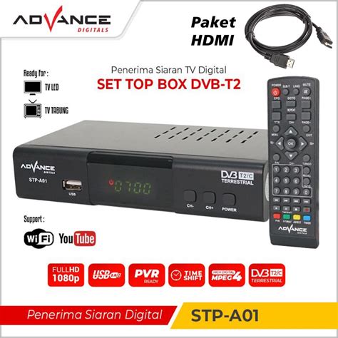 Jual Advance Stb Advance Set Top Box Tv Digital Receiver Penerima