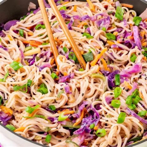 Quick And Easy Vegan Stir Fry Noodles Wellnessdove