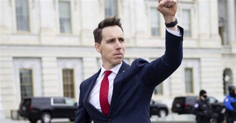 Josh Hawley defends pre-Capitol riot raised fist moment