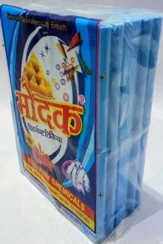 Jasmine Blue Modak Detergent Cake Packaging Size Kg Shape