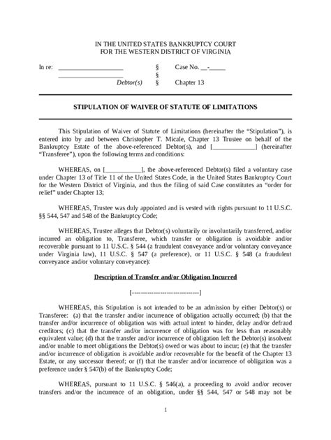 Debtor S Case No Chapter Notice Of Amendment Doc Template Pdffiller