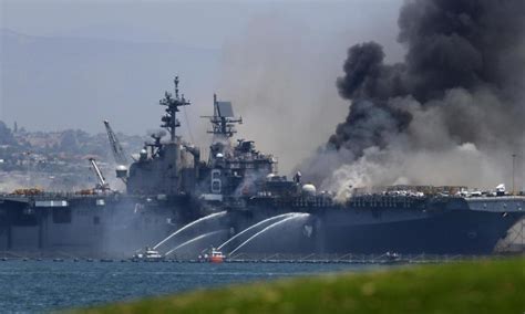 Sailor Charged With Starting Fire That Destroyed Uss Bonhomme Richard