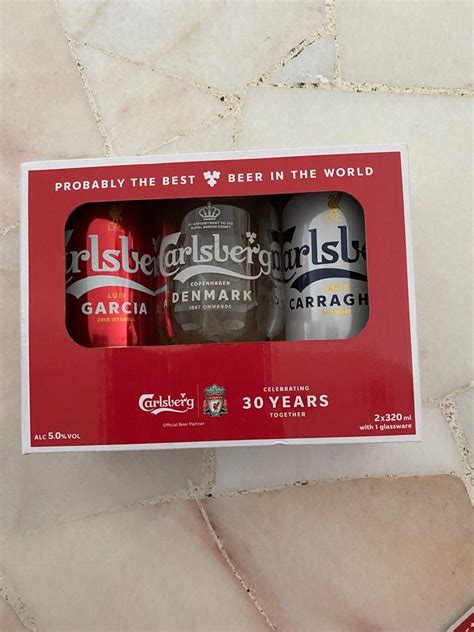 Carlsberg Liverpool Fc Edition Collection Food Drinks Alcoholic