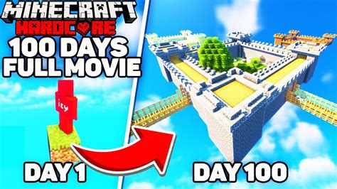 I Survived Days In One Block Skyblock In Minecraft Hardcore Youtube