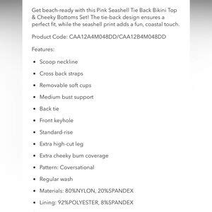 Cupshe Swim Floral Pink Bikini Set Poshmark