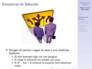 Estructuras De Control Y Repetici N Ppt