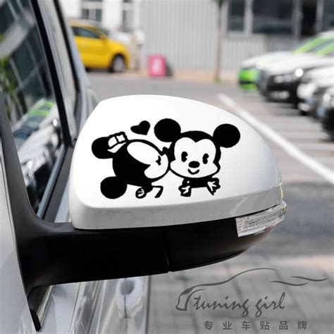 Car Stickers Micky Mickey Mouse Cartoon Lovely Creative Decals For ...