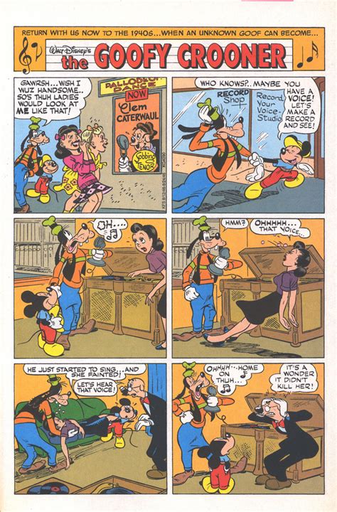 Read Online Walt Disney S Goofy Adventures Comic Issue