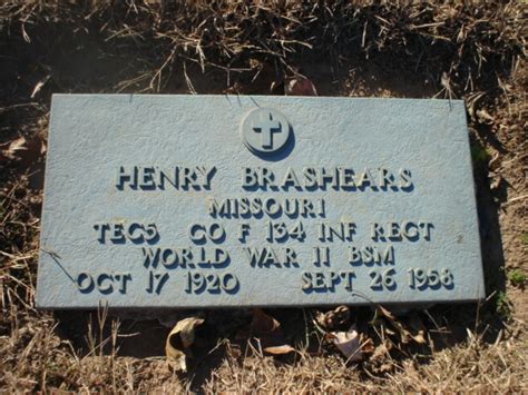 Henry Brashears Jr Find A Grave Memorial