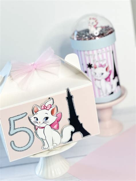 Marie Candy Boxes Marie Aristocats Birthday Marie Cat Birthday Girl