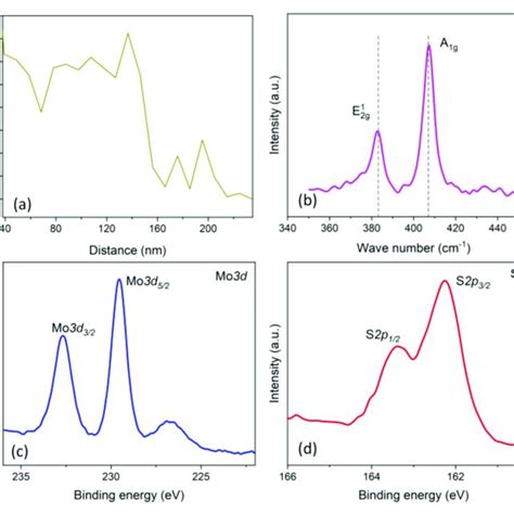 Mos Characterization Results By A Afm B Raman And C D Xps