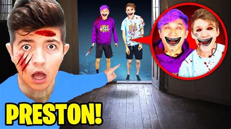 Preston Caught EVIL LANKYBOX.EXE in HIS HOUSE! - YouTube