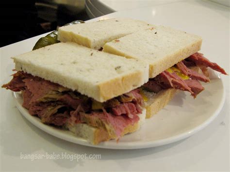 Salt Beef Sandwich @ Selfridges, London - Bangsar Babe