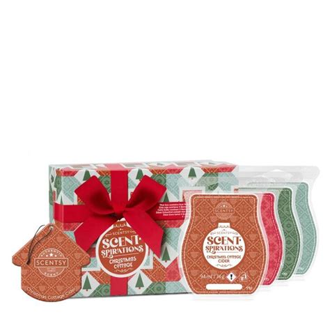 Christmas Cottage Scent Spirations 4er Pack Scentsy Set Myduftwelt