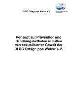 Schutzkonzept Zur Pr Vention Sexualisierter Gewalt Dlrg Ortsgruppe