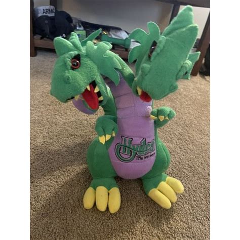 Nanco Toys Hydra The Revenge 2 Headed Dragon Plush Roller Coaster