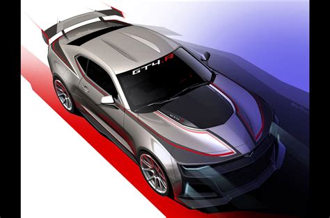 2022 Camaro Concept Drawing