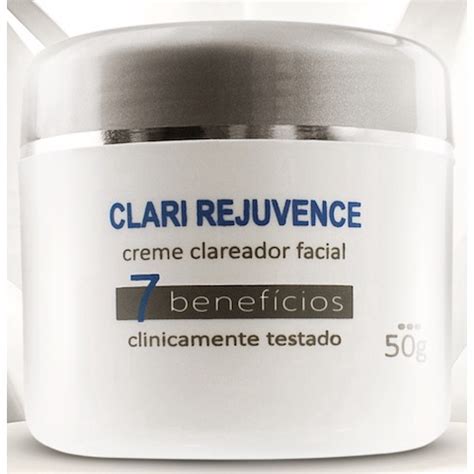 Clari Rejuvence Creme Clareador Manchas 50g Submarino