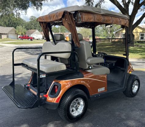 2015 Ezgo Rxv 4 Passenger Fast Eddie S Premium Used Golf Carts In The Villages And Central