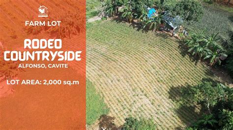 FARM LOT FOR SALE IN ALFONSO CAVITE YouTube