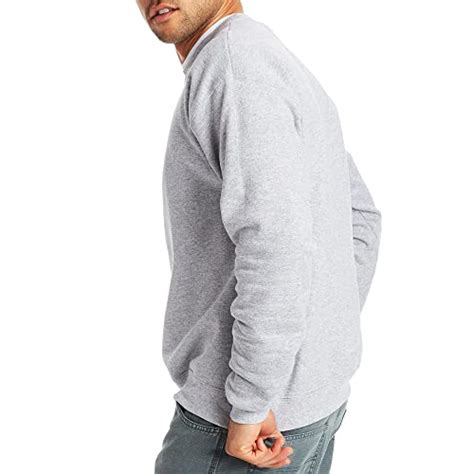 Hanes Mens Ecosmart Sweatshirt Light Steel Large US Pricepulse