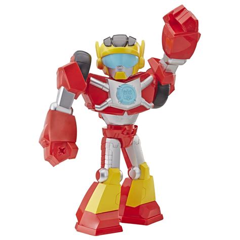 Playskool Heroes Transformers Rescue Bots Academy Mega Mighties Hot Shot Collectible 10 Inch