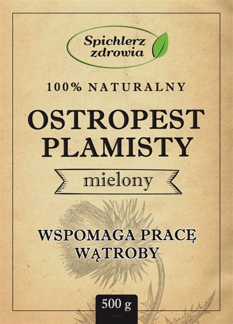 Ostropest Mielony Kg Naturalny Wie Y Polska Allegro Pl