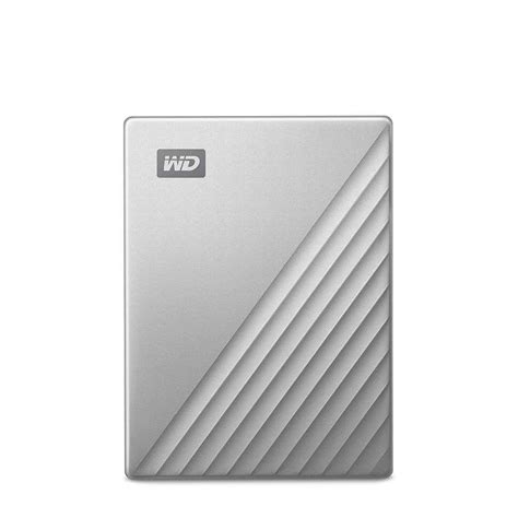 【wd 威騰】my Passport Ultra For Mac 2tb 25吋 Usb C 外接硬碟《炫光銀》