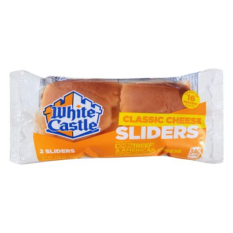 White Castle Classic Cheese Sliders 2 Ea 2 Ct Shipt