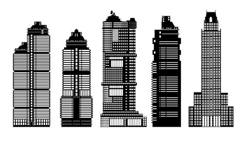 Downtown Buildings Clipart