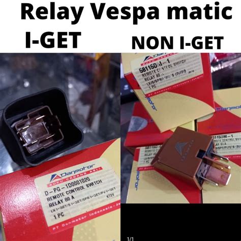 Jual RELAY STATER STARTER VESPA MATIC 80A LX S SPRINT PRIMAVERA GTS 2V