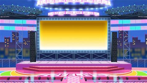 Podium Stage Anime Dance Background Anime Background Building