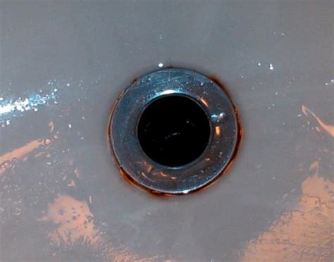 How To Remove Rust Around Sink Drain Best Drain Photos Primagem Org