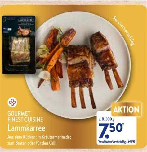 Gourmet Finest Cuisine Lammkarree Angebot Bei ALDI Nord